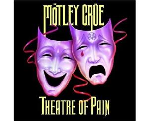 Motley Crue Band Logo Theatre Of Pain Official Greeting Card Any Occasion - Multi