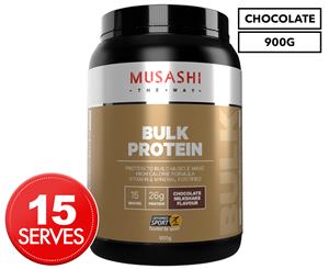 Musashi Bulk Protein Powder Chocolate Milkshake 900g