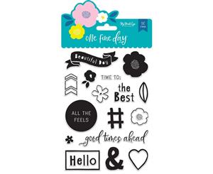 My Minds Eye - One Fine Day - Clear Stamps