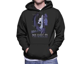 NASA PSO J318 5 22 Interplanetary Travel Poster Men's Hooded Sweatshirt - Black