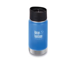 NEW KLEAN KANTEEN INSULATED WIDE 12oz 355ml PACIFIC SKY BLUE Water Coffee Tea Soup