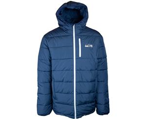 NFL Seattle Seahawks PUFFER Winter Jacket navy - Navy