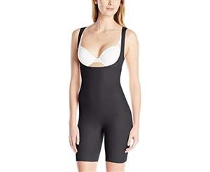 Naomi & Nicole Unbelievable Comfort Thigh Slimming Torsette - Black