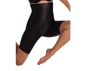 Naomi and Nicole Shapewear Black Hi-Waist Thigh Slimmer 7059