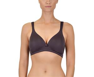 Naturana Padded Bra Comfortable Straps - Black