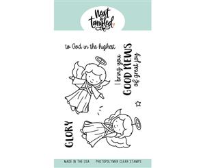 Neat & Tangled Clear Stamps 3in x 4in Angel Wings