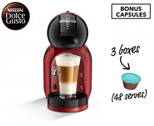 Nescaf Dolce Gusto Mini Me Capsule Coffee Machine + Bonus Capsules