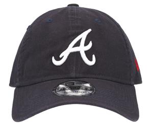 New Era Atlanta Braves Core Classic 9TWENTY Baseball Cap - Navy