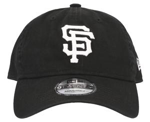 New Era San Francisco Giants Twill 9TWENTY Baseball Cap - Black