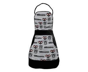 New Zealand Warriors NRL Team Logo Ladies Retro Apron