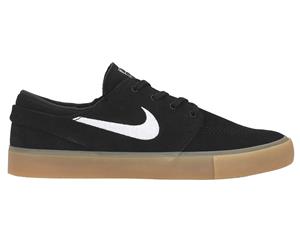 Nike SB Men's Zoom Janoski RM Skate Shoes - Black/White/Gum