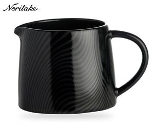 Noritake Colorscapes Black On Black Dune Creamer - Black