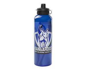 North Melbourne Kangaroos AFL Team Colours and Logo Aluminium Drink Bottle