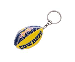 North Queensland Cowboys NRL Squishy Soft Footy Ball Keyring