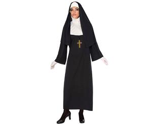 Nun Costume 6 Piece - Womens