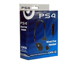 ORB Wired Chat Headset PS4