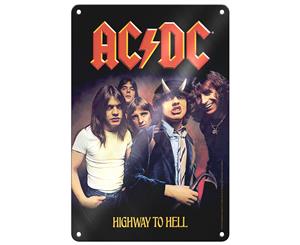 Official AC/DC Highway to Hell Tin Sign