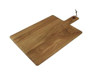 Olympia Oak Handled Wooden Board Large