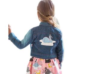 Oobi Girls' Chelsea Jacket Swan