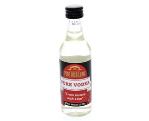 PURE VODKA Essence 50ml Pure Distilling Home Brew Beer Mix With Vodka Or Spirits