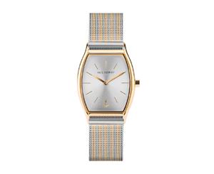 Paul Hewitt Modern Edge Gold Case Silver Sunray Dial Silver & Gold Mesh Strap