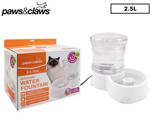 Paws & Claws 2.5L Pet Automatic Water Fountain