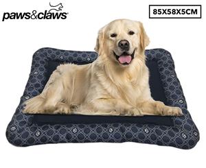 Paws & Claws 85x58x5cm Fremantle Scatter Bed w/ Waterproof Top - Navy