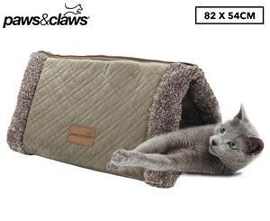 Paws & Claws Sorrento Cat Play N Snuggle Tunnel - Granite