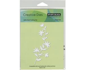 Penny Black Creative Dies-Flower Frolic 2&quotX4.5"