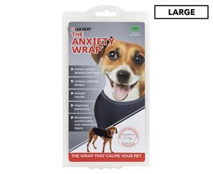 Pet Life Large Anxiety Wrap - Black