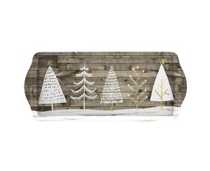 Pimpernel Wooden White Christmas Sandwich Tray