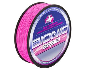 Platypus Braided Fishing Line Bionic Braid Pink 300yds 20lb