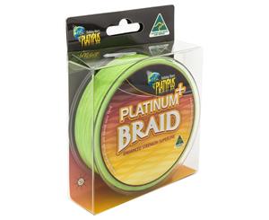 Platypus Braided Fishing Line Platinum Plus Green 125yds 15lb