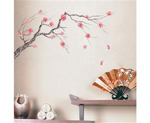 Plum Blossom Decals Wall Sticker (Size 85cm x 47.5cm)