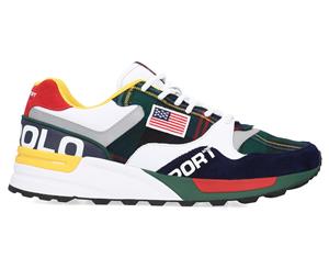 Polo Ralph Lauren Men's Trackster 100 Sneakers - Navy/Tartan