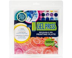 PolyGel Gel Plate 8" Circle-