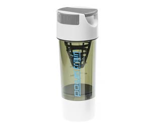 Powertrain Cyclone Protein Shaker Water Bottle - White