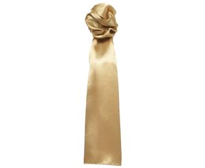 Premier Scarf - Ladies/Womens Plain Business Scarf (Gold) - RW1147