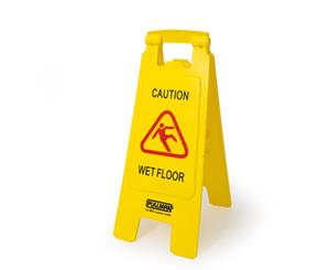 Pullman Caution Wet Floor Sign Yellow