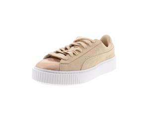 Puma Womens Lunalux Leather Shimmer Fashion Sneakers