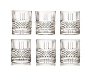 RCR Brillante Crystal Liquor Glasses 337ml - Set Of 6