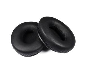 REYTID Replacement Black Ear Pad Cushion Kit Compatible with Beats By Dr. Dre Solo / Solo HD Headphones - Black