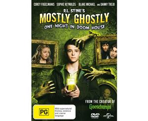 RL Stines Mostly Ghostly One Night in Doom House DVD Region 4