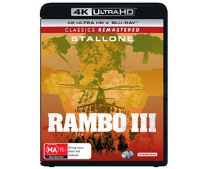 Rambo III 4K Ultra HD Blu-ray UHD Region B