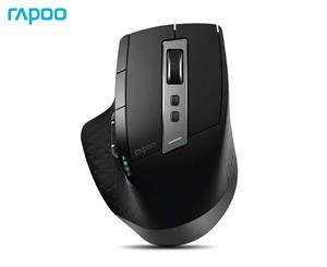 Rapoo MT750S Rechargeable Multi-Mode Bluetooth & Wireless Mouse - Black