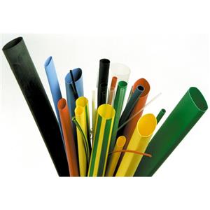 Raychem 3mm Green/Yellow Thin Wall Heatshrink Tubing