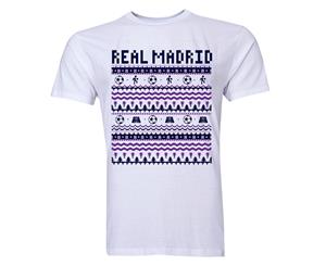 Real Madrid Christmas T-Shirt (White)