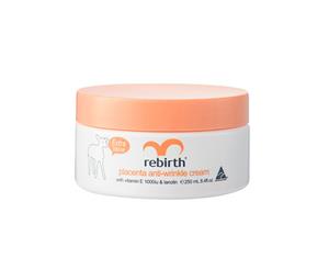 Rebirth Placenta Anti-Wrinkle Cream with Vit E & Lanolin 250mL