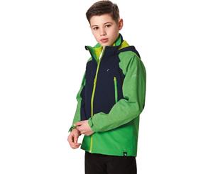 Regatta Boys Hydrate III Breathable Stretch Waterproof 3 in 1 Jacket - FairwyGn/Nvy