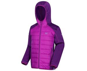 Regatta Childrens/Kids Kielder Iv Lightweight Hybrid Jacket (Winberry/Vivid Viola) - RG4069